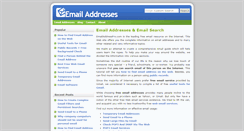 Desktop Screenshot of emailaddresspro.com